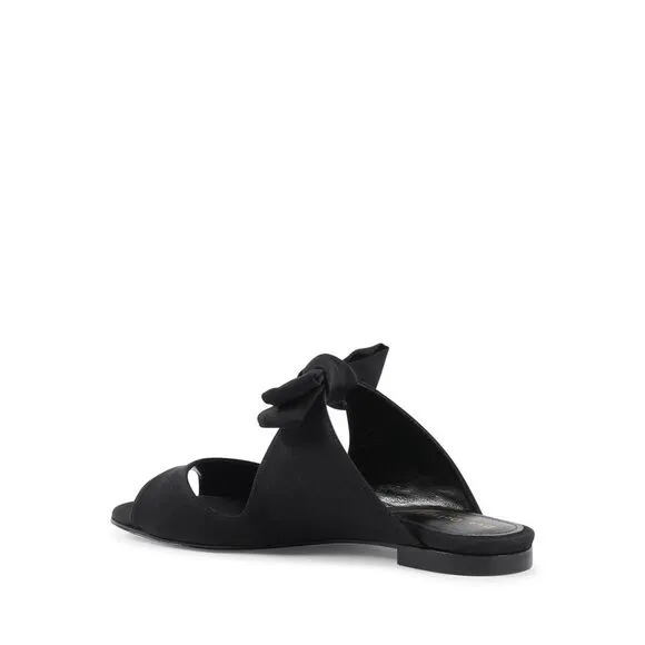 Dee Ocleppo Helen Flat Sandal - Black Women Slip Ons