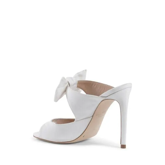 Dee Ocleppo Helen High Mule - White Women Sandals