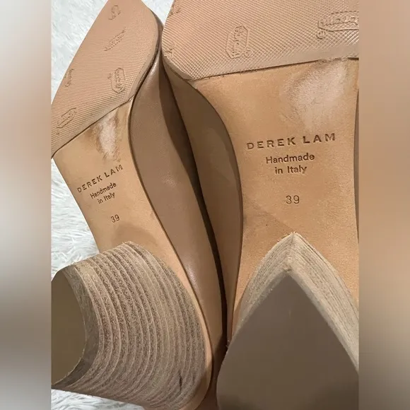 Derek Lam New York Nova Lace-up Leather Mules - Size 39 - US 8.5