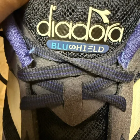 Diadora Mythos‎ Blushield 8 Vortice Running Men Blue Sneakers Athletic Shoes 8.5