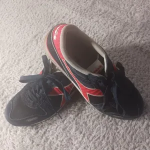 Diadora Titan Ii Blue‎ Denim Sneakers Running Shoes Athletic Casual Mens  9.5