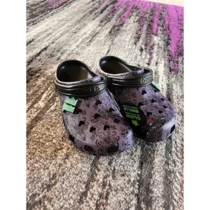 Disney Parks The Haunted Mansion Wallpaper Adult Clogs Crocs Size 4M/6W