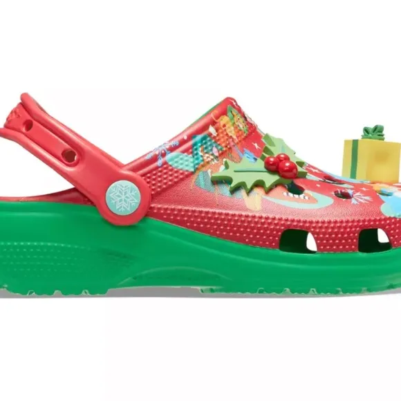 Disney x Crocs Mickey Mouse and Friends Holiday Clogs Woman's 8 limited