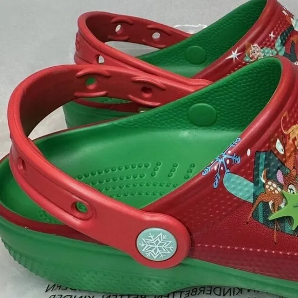 Disney x Crocs Mickey Mouse and Friends Holiday Clogs Woman's 8 limited