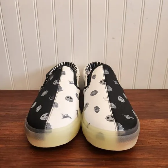 Disney's Nightmare Before Christmas Men's Size 11 Glow in the Dark Shoes New