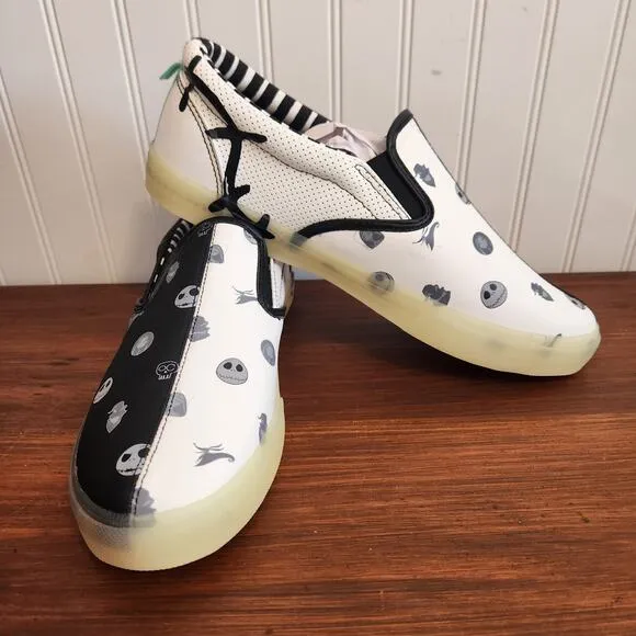 Disney's Nightmare Before Christmas Men's Size 11 Glow in the Dark Shoes New