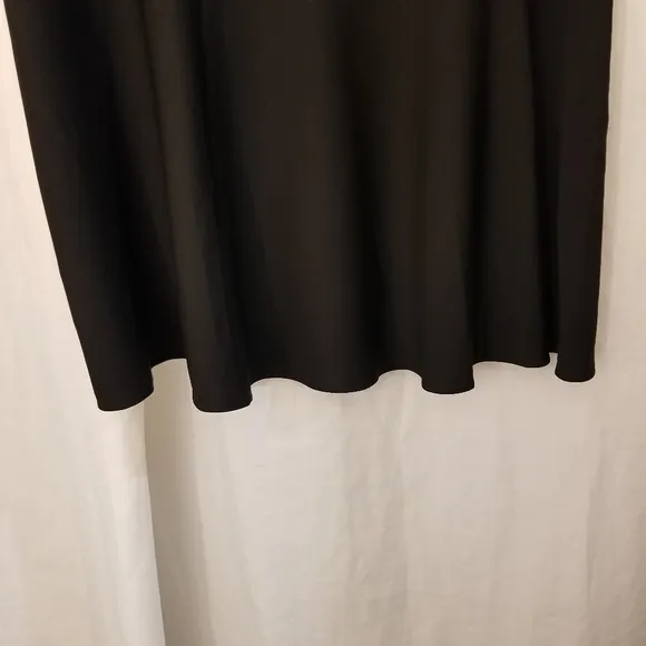 DKNY Black Silk Slip Skirt, Size 8, NWT, Y2K