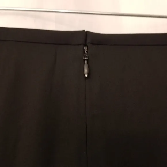 DKNY Black Silk Slip Skirt, Size 8, NWT, Y2K
