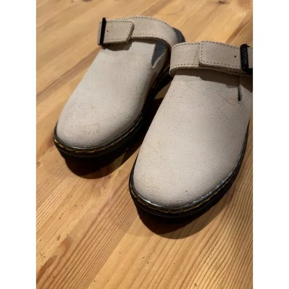 Doc Dr. Martens Carlson Slingback Clogs Mules EU 41 Women's US 9 UK 7 Warm Sand