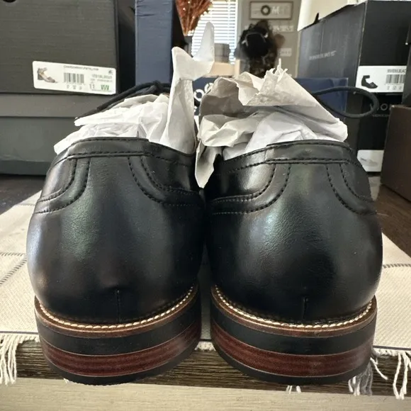 Dockers Mens Braden Plain-toe Dress Lace Up Oxford Shoes Size 10 M