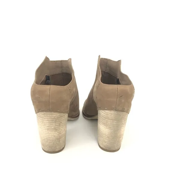 Dolce Vita Size 10 Noa Mules Stacked Heel Booties