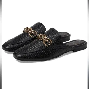 Dolce Vita Solina Metal Accent Loafer Mules