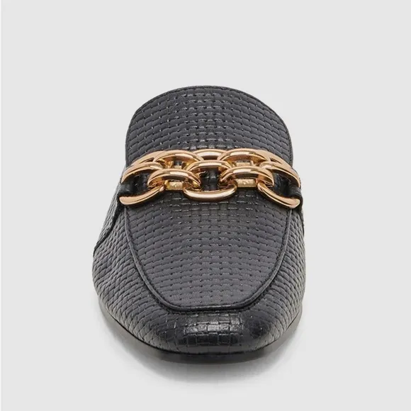 Dolce Vita Solina Metal Accent Loafer Mules