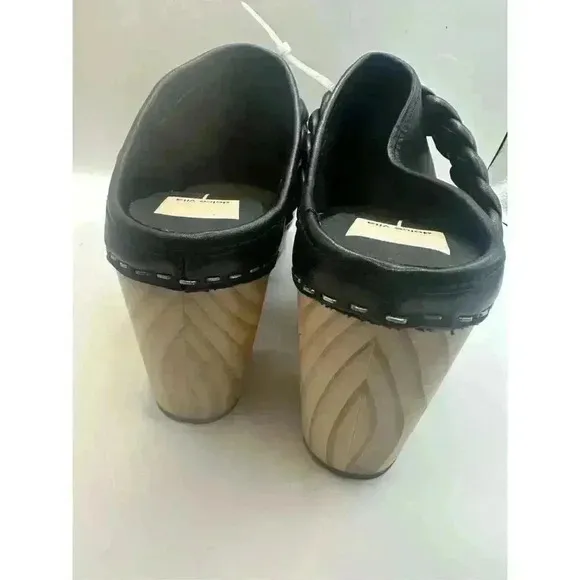 Dolce Vita Women’s Hila Slip on Leather Platform Clogs size 7.5