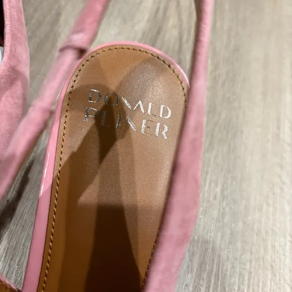 Donald J. Pliner Pink Slingback Heels Amore Pump Size 8