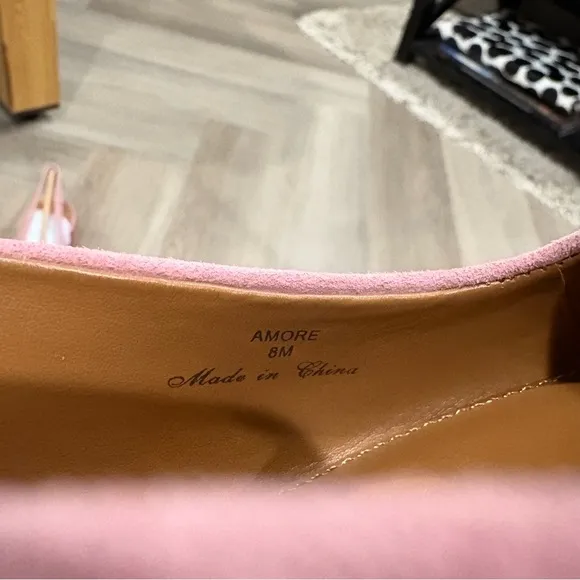 Donald J. Pliner Pink Slingback Heels Amore Pump Size 8