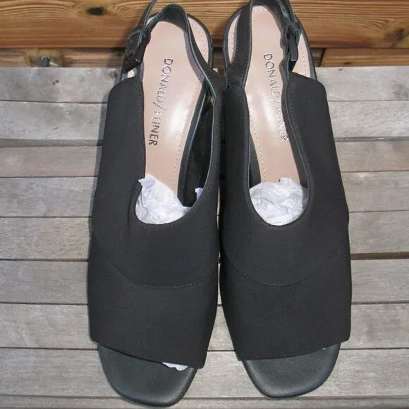 Donald J. Pliner Hemi Slingback Peep Toe Heels