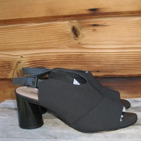 Donald J. Pliner Hemi Slingback Peep Toe Heels