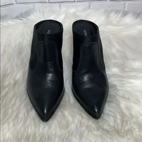 Donald J. Pliner Valda Mixed Western Mules Sz 7