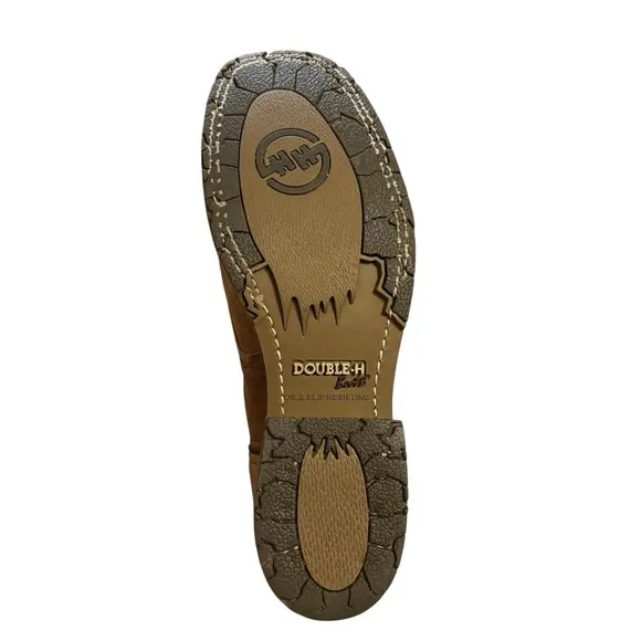 Double-H Domestic Wide Square ICE Roper Western Boot DH3567 Mens 12D