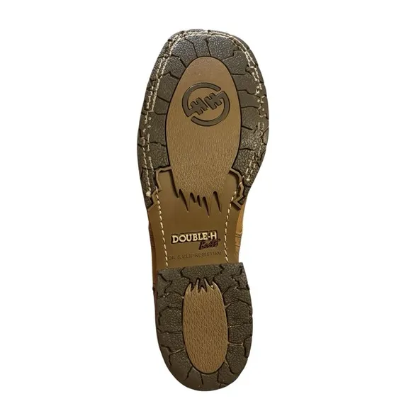 Double-H Domestic Wide Square ICE Roper Western Boot DH3567 Mens 12D
