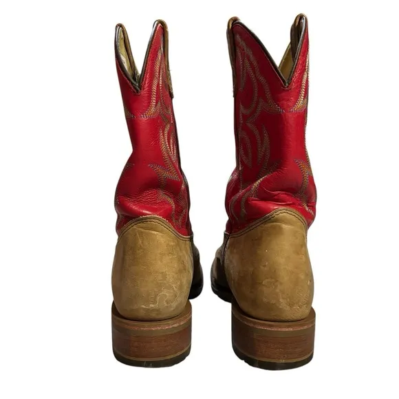 Double-H Domestic Wide Square ICE Roper Western Boot DH3567 Mens 12D