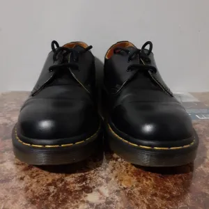 Dr. Martens 1461 3 Eye Leather Oxfords 11838002 BLACK SMOOTH - Men’s Size US 9