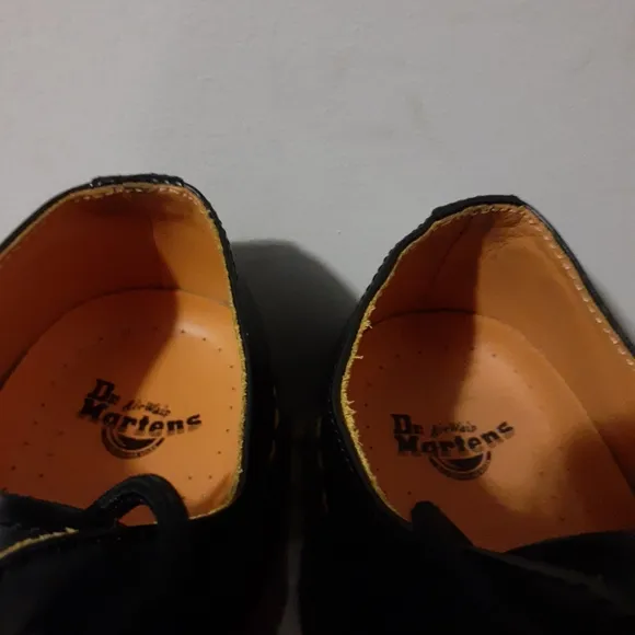 Dr. Martens 1461 3 Eye Leather Oxfords 11838002 BLACK SMOOTH - Men’s Size US 9
