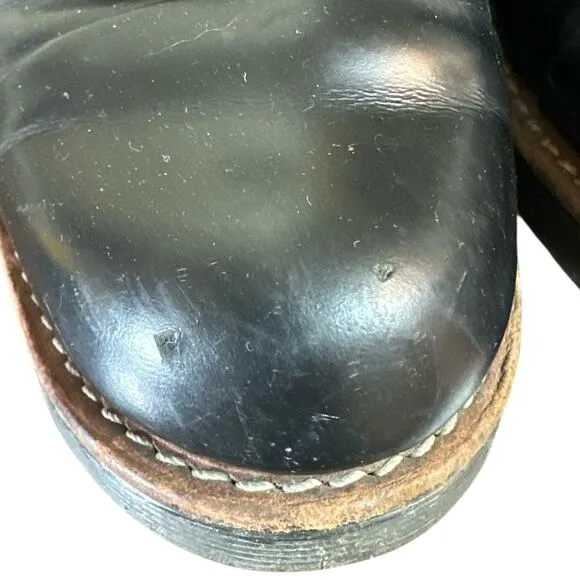 Dr. Martens Doc Leigh Black 5-Eye Toe Cap Oxfords Shoes Men’s US 9 See Desc!!