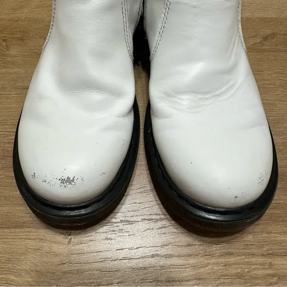 Dr Martens Quad Chelsea 2976J Size 4 White