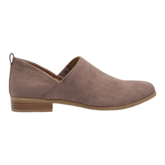 Dr. Scholl’s Women's Ruler Shootie in the Size 9W in Taupe Microfiber
