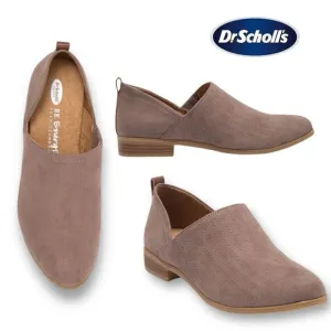 Dr. Scholl’s Women's Ruler Shootie in the Size 9W in Taupe Microfiber