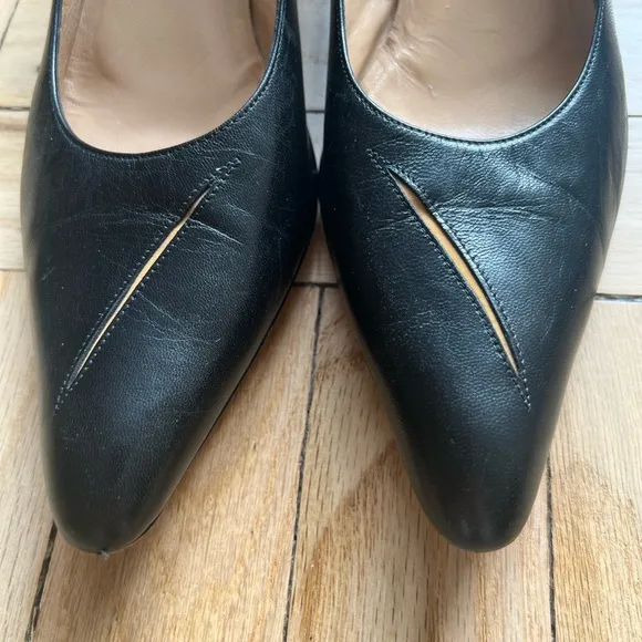 Dries Van Noten black kitten heels. Size 7.5. 1.75” heel. Made in Italy.