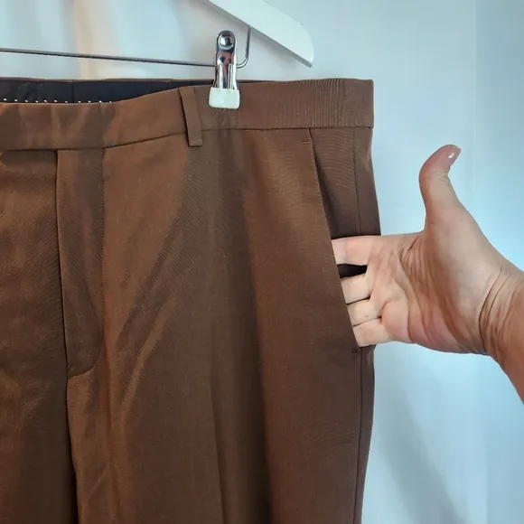 Dries Van Noten Men’s Pinnet Pants Brown size XL(54) BNWOT