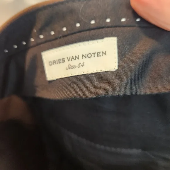 Dries Van Noten Men’s Pinnet Pants Brown size XL(54) BNWOT