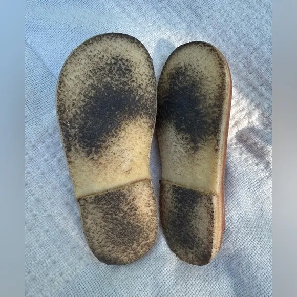 Duck Feet Blavand Clogs Denmark Slip On Leather Mules Size 38 US 8