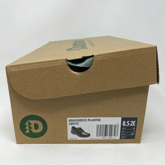 Dunham 8000 Service Plaintoe  black WIDE