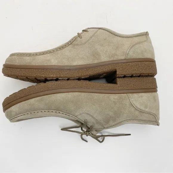 EASTLAND Dwayne Khaki Suede 1955 Edition Moc Toe Oxfords - Men's Size 13D NIB