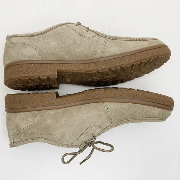 EASTLAND Dwayne Khaki Suede 1955 Edition Moc Toe Oxfords - Men's Size 13D NIB