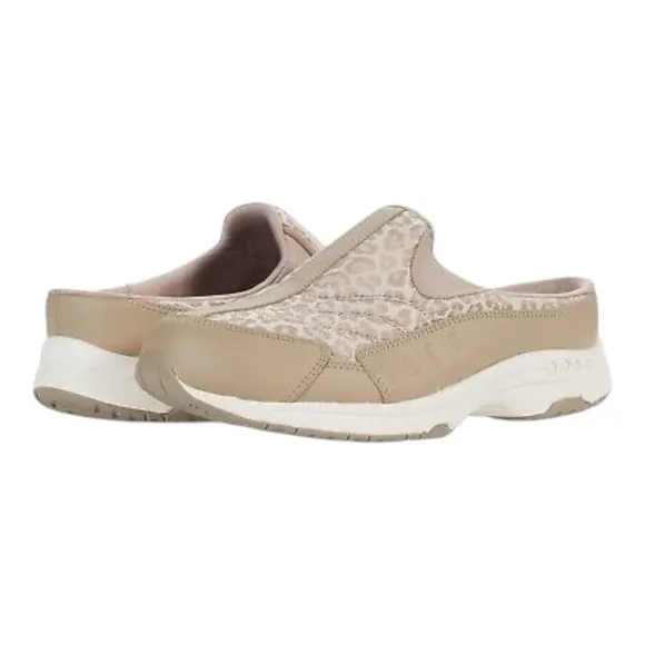 Easy Spirit Women's Beige/Tan Holtrace Mule/Slip On Sneaker/Shoe | NEW/NIB🤎