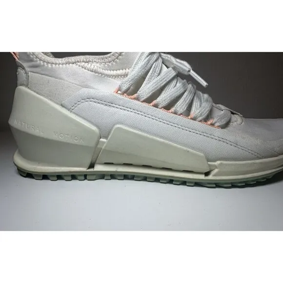 ECCO Biom 2.0 Low Textile Cross Trainer White Sneaker Shoes Women's US 10-10.5
