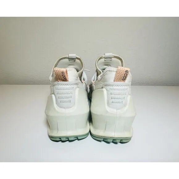 ECCO Biom 2.0 Low Textile Cross Trainer White Sneaker Shoes Women's US 10-10.5