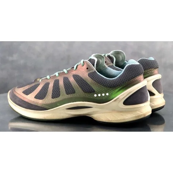 ECCO Biom Performance $130 Women's Trainers Shoes Size EU 39 US 8-8.5 Gray Green
