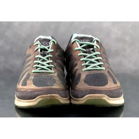 ECCO Biom Performance $130 Women's Trainers Shoes Size EU 39 US 8-8.5 Gray Green