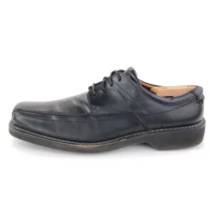 Ecco Black Leather Bicycle Toe Oxfords EUR 46