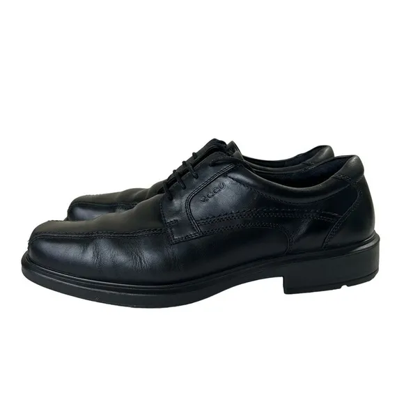 Ecco Black Leather Oxfords