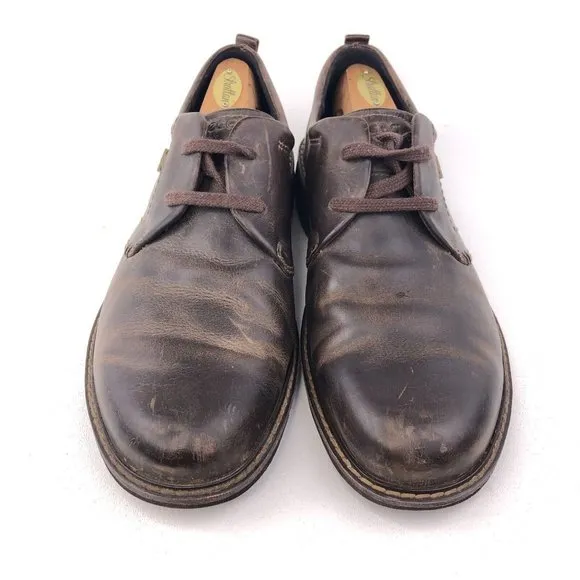 Ecco Brown Leather Gore-Tex Oxfords EUR 45