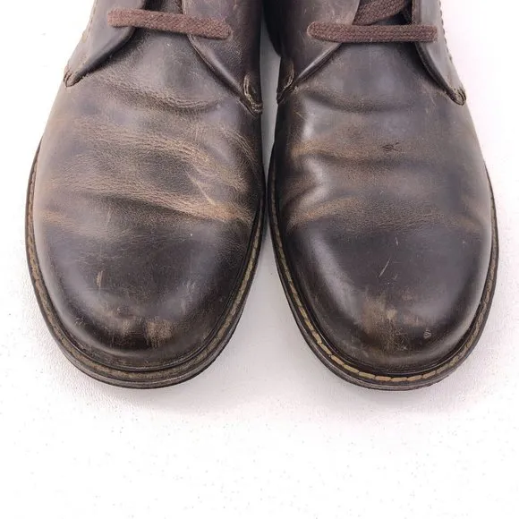 Ecco Brown Leather Gore-Tex Oxfords EUR 45