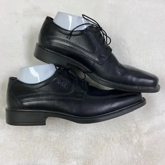 Ecco New‎ Jersey Bike Toe Lace Up Leather Oxfords, size 7