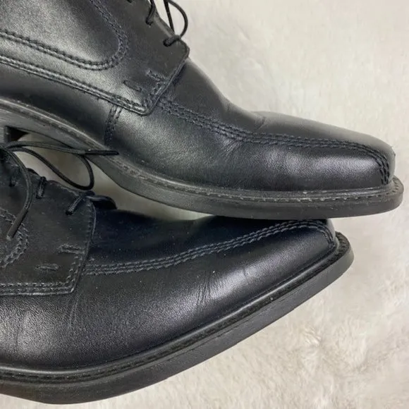 Ecco New‎ Jersey Bike Toe Lace Up Leather Oxfords, size 7